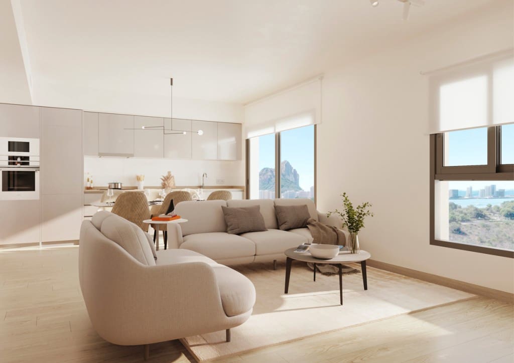 Apartamento de 2 habitaciones en Calpe / Calp en venta con piscina - 400.000 € (Ref: 9996810)