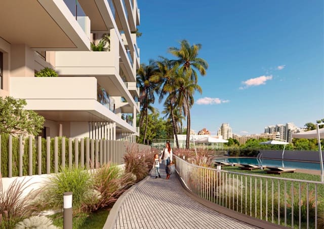 Apartamento de 2 habitaciones en Levante - Playa Fossa, Calpe / Calp en venta con piscina - 400.000 € (Ref: 9996810)