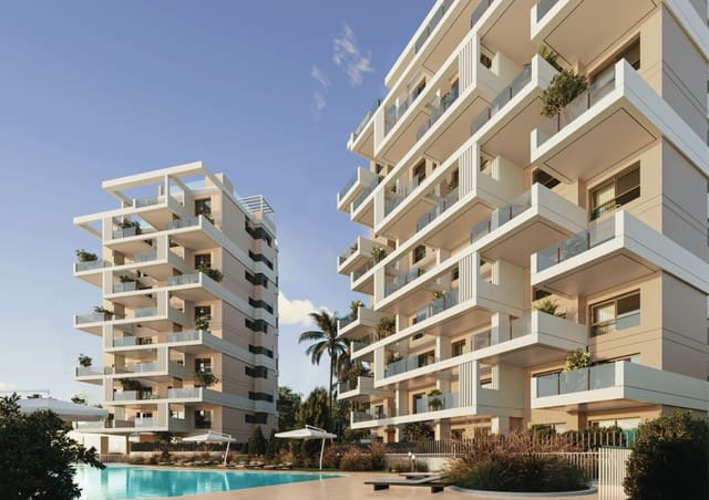 Apartamento de 2 habitaciones en Levante - Playa Fossa, Calpe / Calp en venta con piscina - 400.000 € (Ref: 9996810)