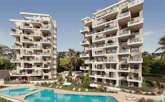 Apartamento de 2 habitaciones en Levante - Playa Fossa, Calpe / Calp en venta con piscina - 400.000 € (Ref: 9996810)