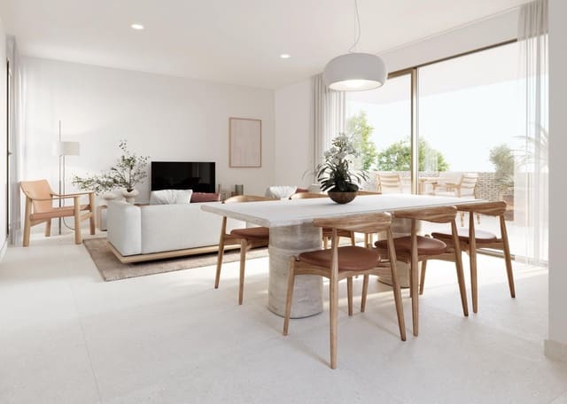 3 slaapkamer Flat te koop in Las Marinas - Pueblo Laguna, Vera met zwembad - € 425.000 (Ref: 9998477)
