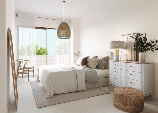 3 slaapkamer Flat te koop in Las Marinas - Pueblo Laguna, Vera met zwembad - € 425.000 (Ref: 9998477)