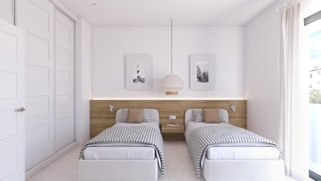 3 slaapkamer Flat te koop in Las Marinas - Pueblo Laguna, Vera met zwembad - € 425.000 (Ref: 9998477)