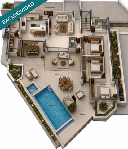Tontti myytävänä paikassa Costa Teguise, Teguise - 325 000 € (Ref: 9999893)