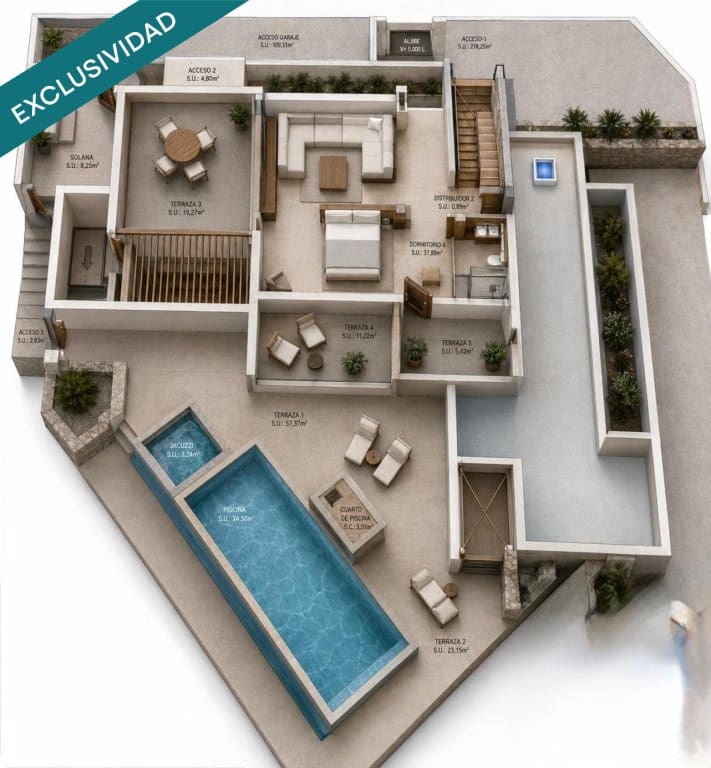 Tontti myytävänä paikassa Costa Teguise - 325 000 € (Ref: 9999893)