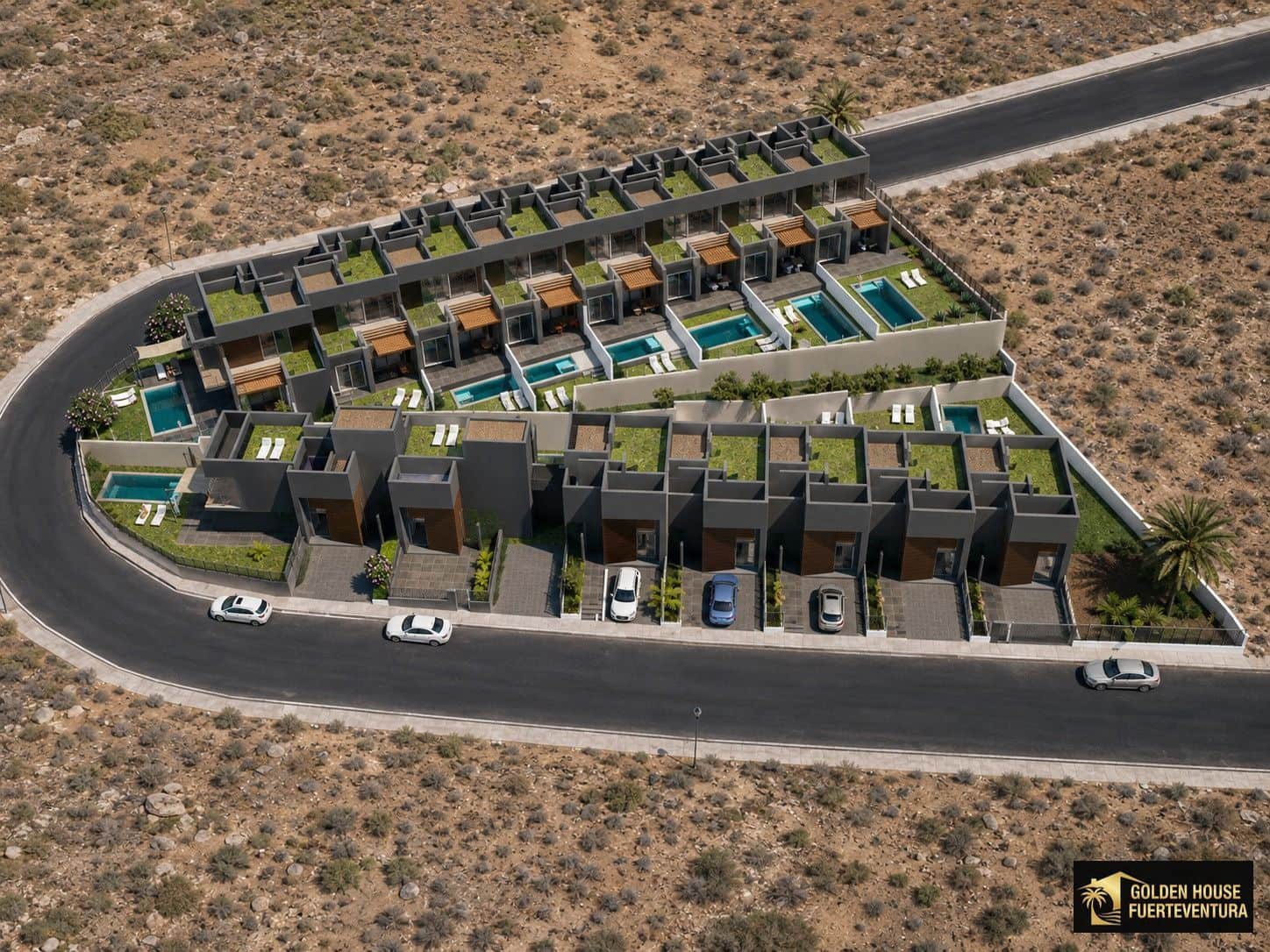 Chalet de 3 habitaciones en Caleta de Fuste en venta con piscina garaje - 329.000 € (Ref: 10012812)