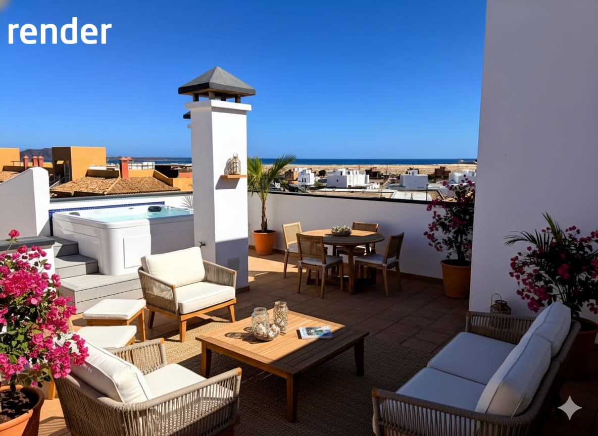 2 chambre Appartement à vendre à Corralejo avec piscine garage - 245 000 € (Ref: 9433084)