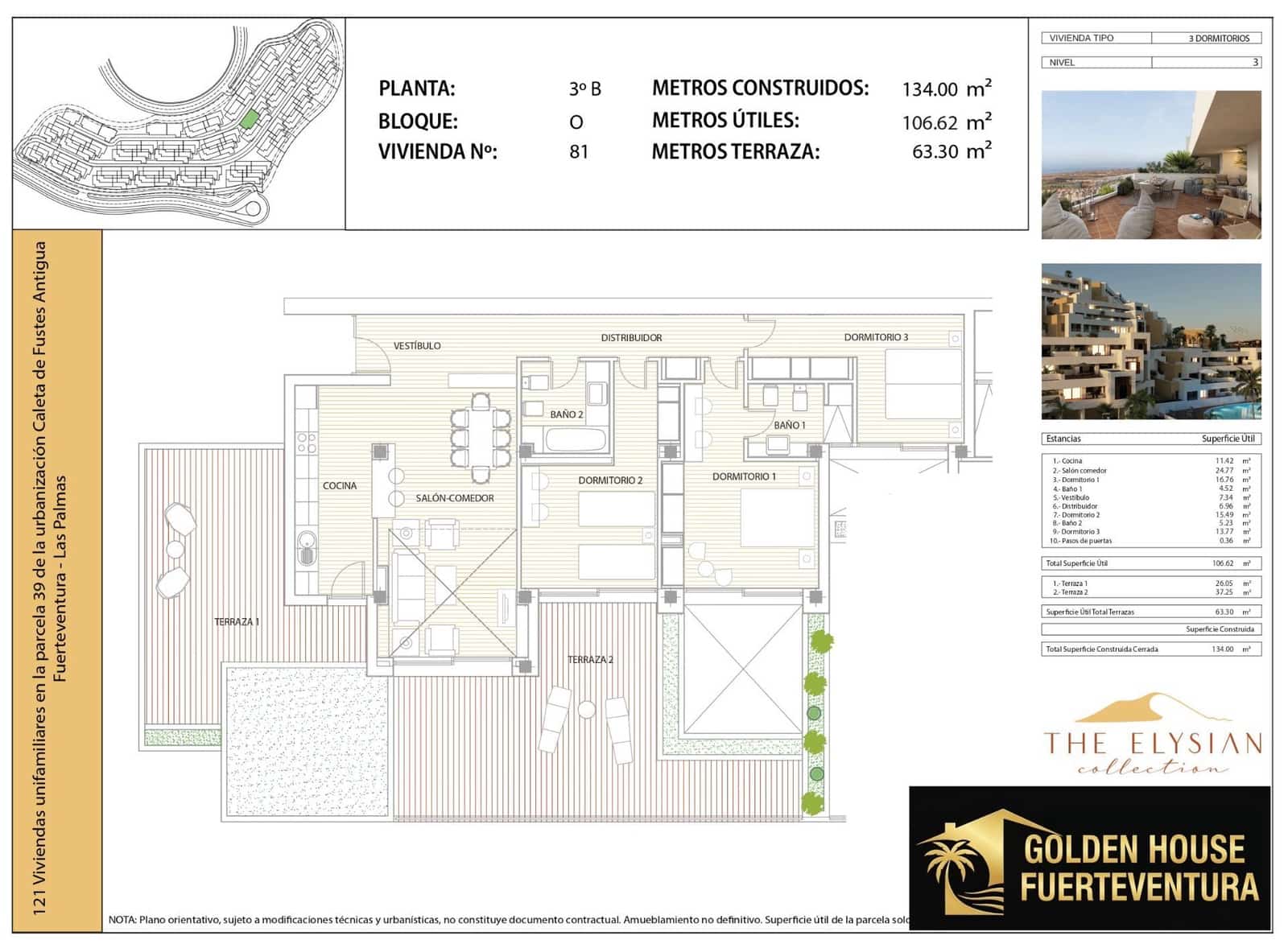 3 Zimmer Wohnung zu verkaufen in Caleta de Fuste mit Pool Garage - 350.000 € (Ref: 9533224)