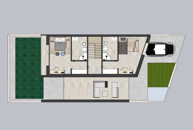 2 soverom Villa til salgs i Villaverde, La Oliva med svømmebasseng - € 454 000 (Ref: 9535534)