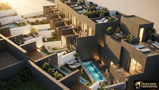 3 camera da letto Villetta Bifamiliare in vendita in Caleta de Fuste, Antigua con piscina garage - 309.000 € (Rif: 9604594)