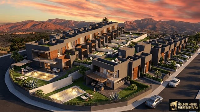 Pareado de 3 habitaciones en Caleta de Fuste, Antigua en venta con piscina garaje - 329.000 € (Ref: 9780128)