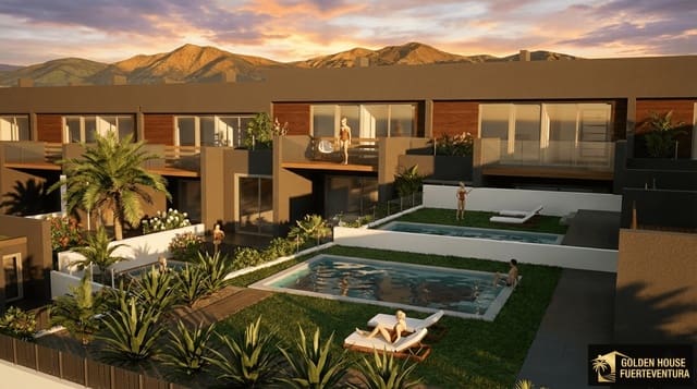 Pareado de 3 habitaciones en Caleta de Fuste, Antigua en venta con piscina garaje - 329.000 € (Ref: 9780128)