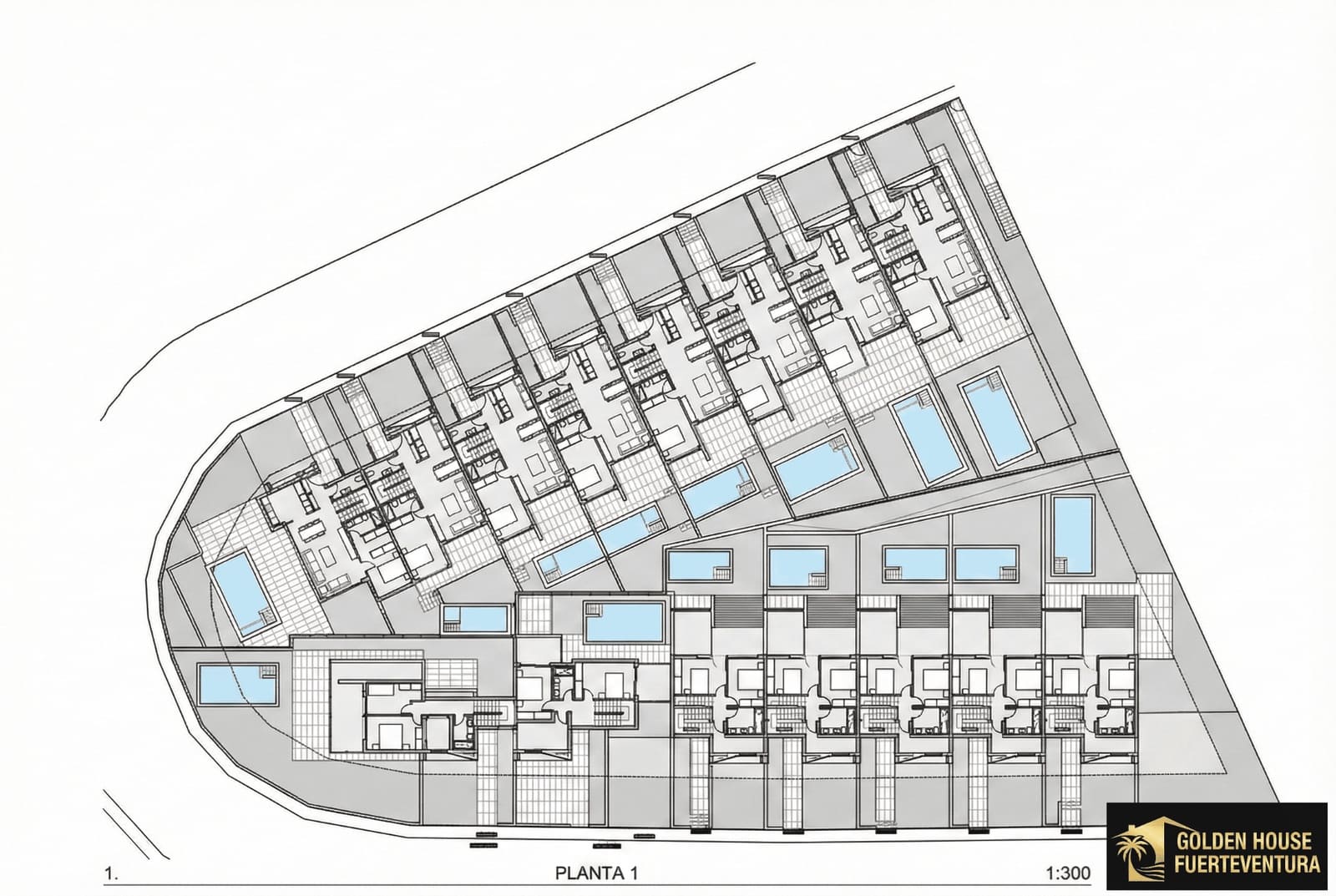 Pareado de 3 habitaciones en Caleta de Fuste en venta con piscina garaje - 329.000 € (Ref: 9780128)