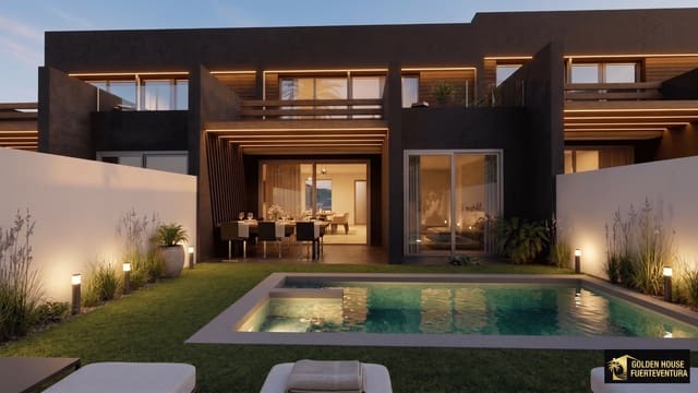 3 soverom Villa til salgs i Caleta de Fuste, Antigua med svømmebasseng garasje - € 309 000 (Ref: 9868177)