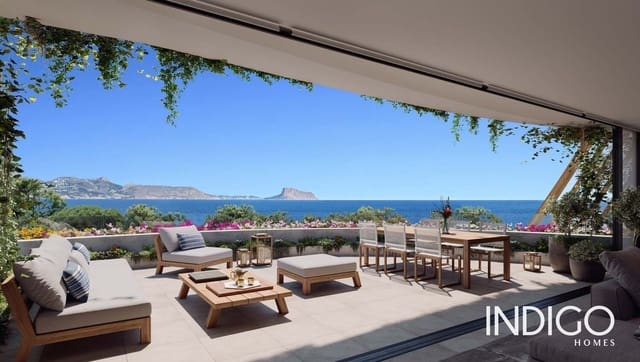 3 sovrum Takvåning till salu i Albir, Alfaz del Pi / L'Alfàs del Pi med pool garage - 1 000 000 € (Ref: 7077132)
