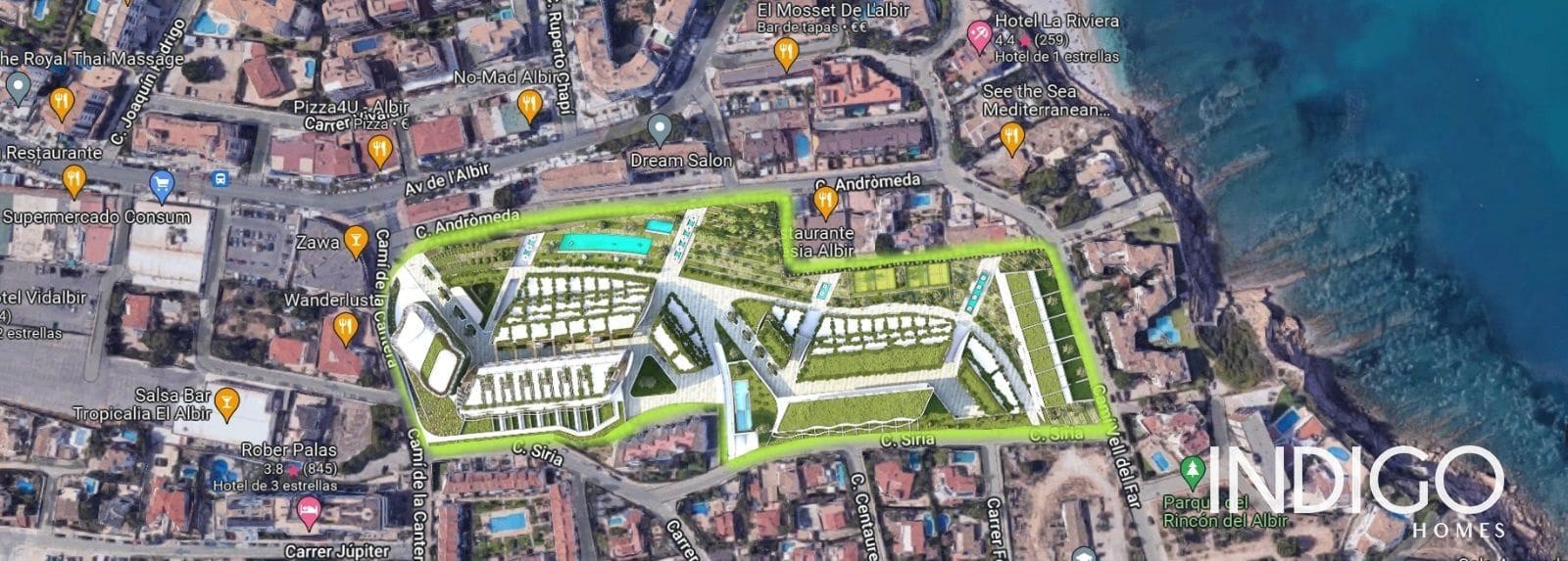 3 sovrum Takvåning till salu i Albir med pool garage - 1 000 000 € (Ref: 7077132)