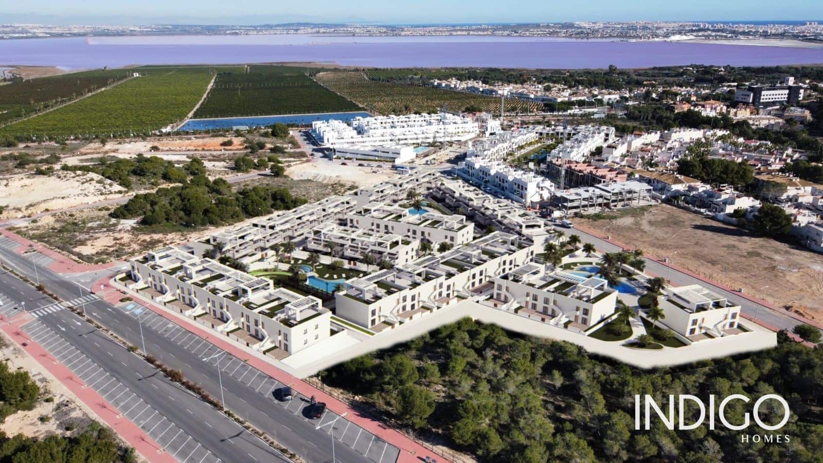 2 chambre Maison de Ville à vendre à Torrevieja avec piscine - 259 900 € (Ref: 7079163)
