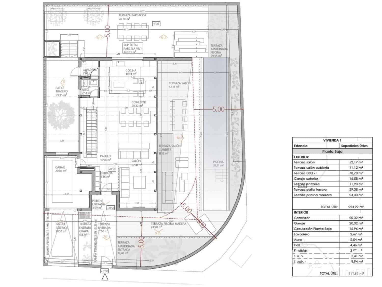 3 sypialnia Willa na sprzedaż w Miasto Alicante / Alacant z basenem garażem - 990 000 € (Ref: 7370158)