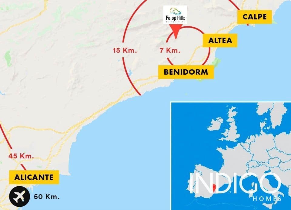 2 camera da letto Villa in vendita in Polop con piscina garage - 470.000 € (Rif: 7423128)