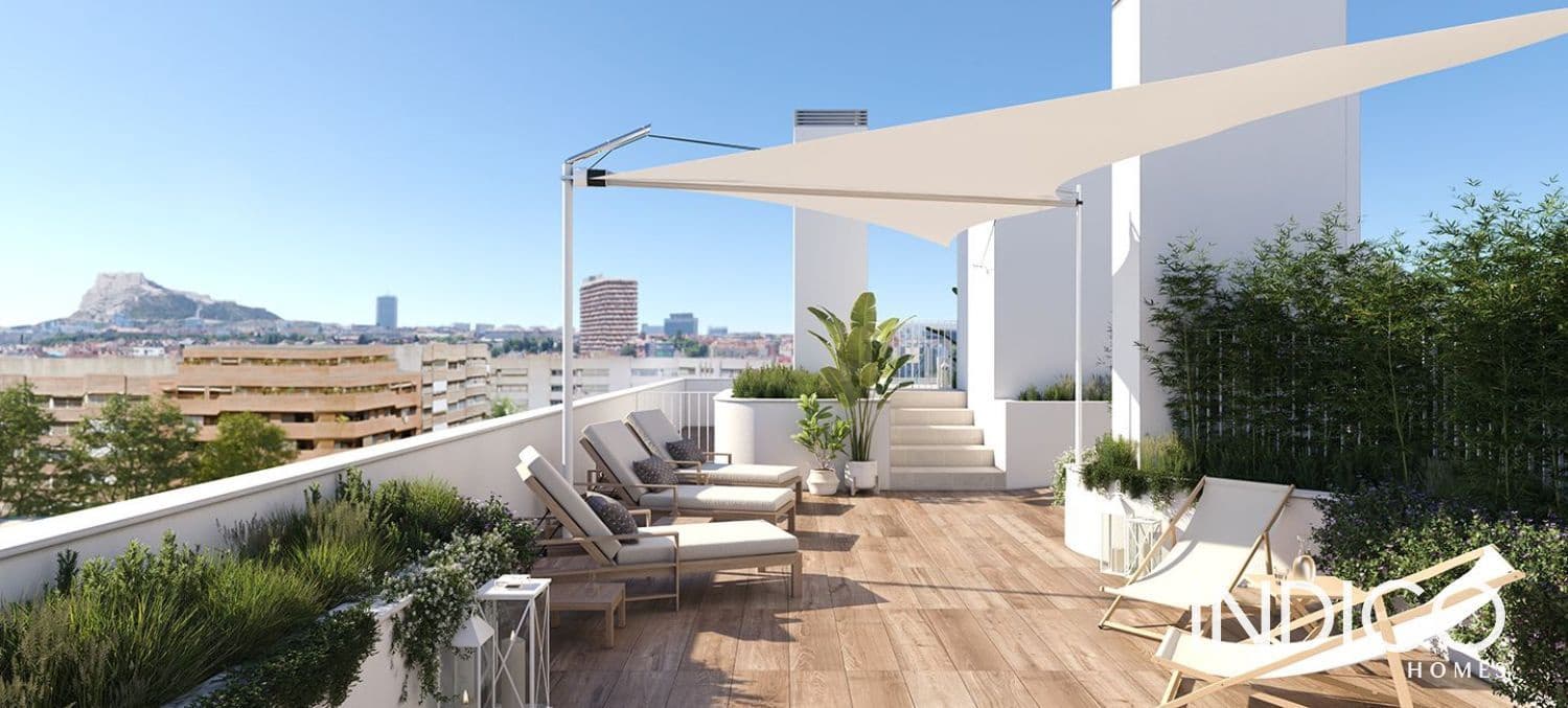 4 soveværelse Penthouse til salg i Alicante by med swimmingpool garage - € 463.000 (Ref: 7986304)