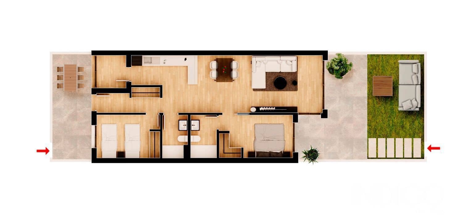 2 soveværelse Lejlighed til salg i Santa Pola med swimmingpool garage - € 315.000 (Ref: 8094475)