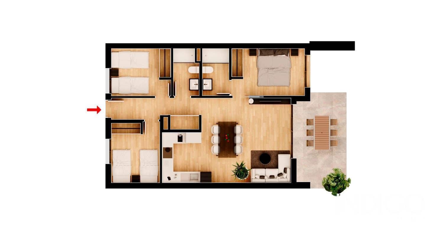 2 soveværelse Lejlighed til salg i Santa Pola med swimmingpool garage - € 315.000 (Ref: 8094475)