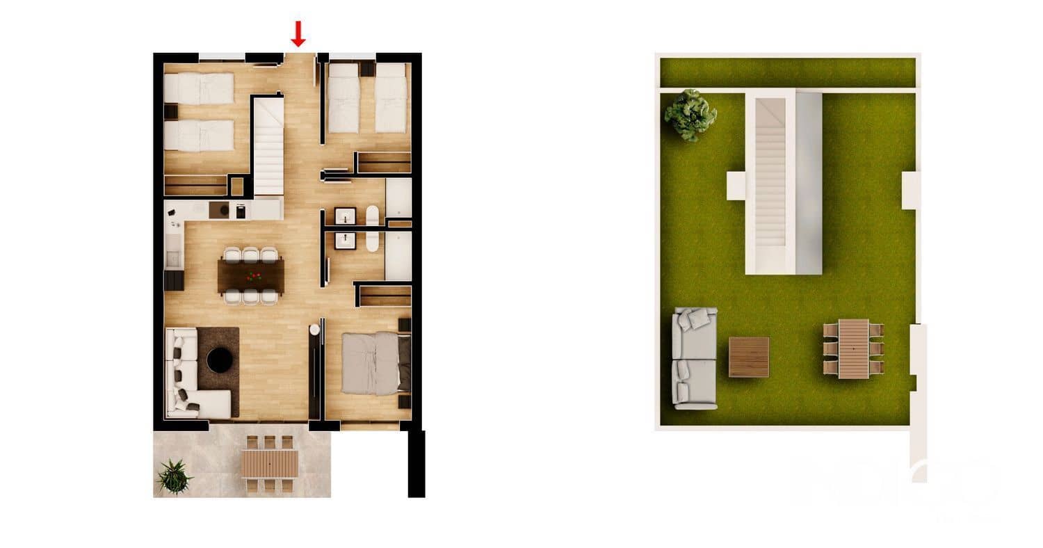 2 soveværelse Lejlighed til salg i Santa Pola med swimmingpool garage - € 315.000 (Ref: 8094475)