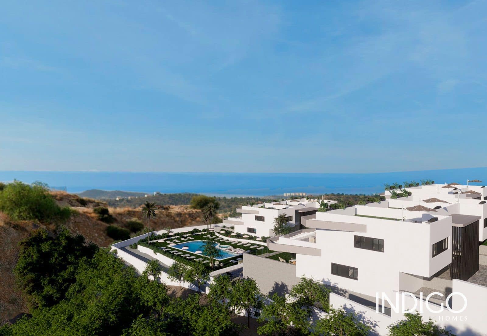 2 bedroom Townhouse for sale in Finestrat with pool garage - € 389,900 (Ref: 8138043)
