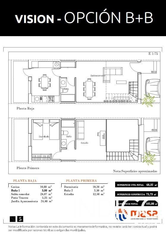 2 soveværelse Byhus til salg i Gran Alacant med swimmingpool garage - € 270.000 (Ref: 8210653)