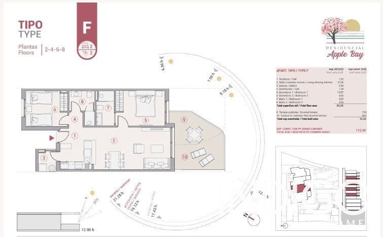 2 sovrum Lägenhet till salu i Calpe / Calp med pool garage - 479 000 € (Ref: 8210654)