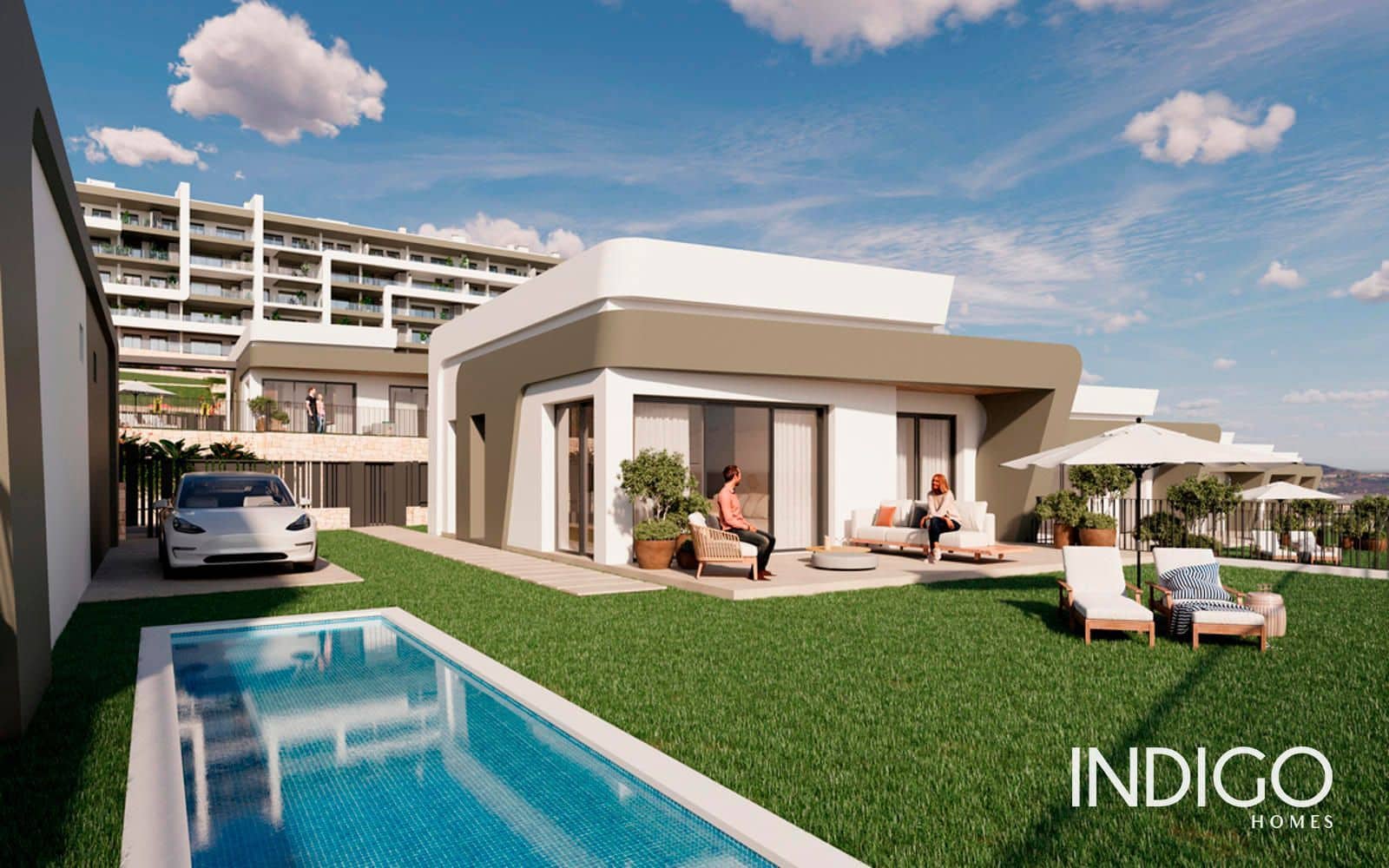 2 camera da letto Appartamento in vendita in Muchamiel / Mutxamel con piscina garage - 266.000 € (Rif: 8210657)