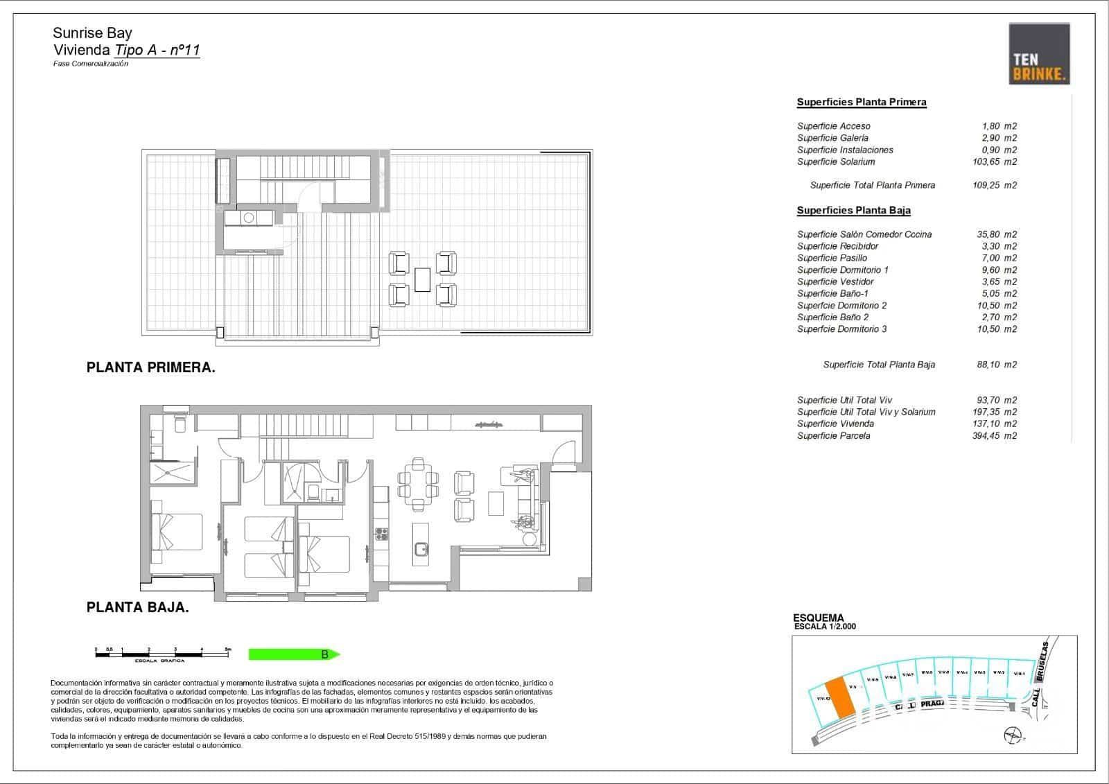 3 slaapkamer Villa te koop in Finestrat met zwembad garage - € 540.000 (Ref: 8210658)