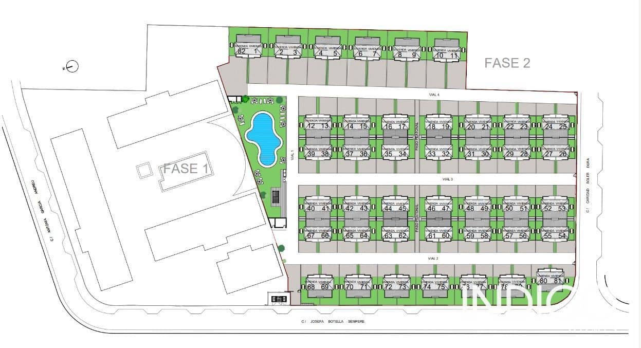 3 soveværelse Byhus til salg i Santa Pola med swimmingpool garage - € 350.000 (Ref: 8232858)