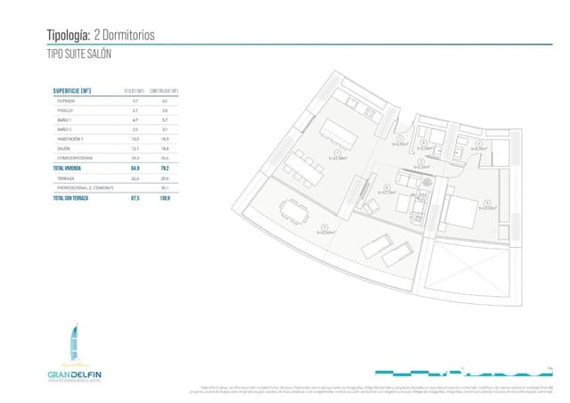 1 camera da letto Appartamento in vendita in Playa Poniente, Benidorm con piscina garage - 550.000 € (Rif: 8338780)