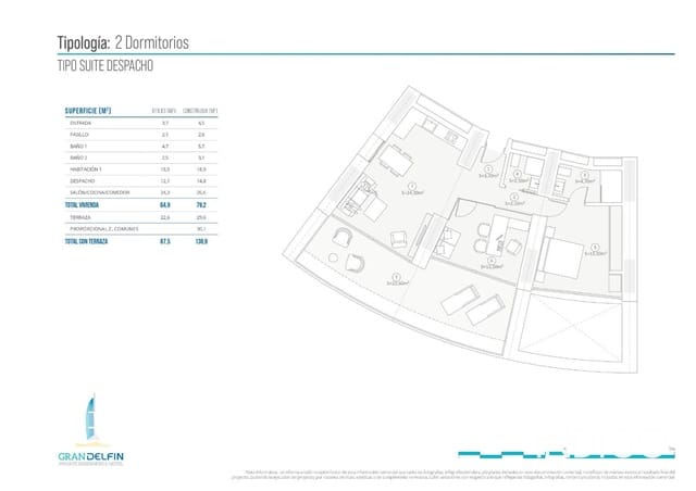 1 camera da letto Appartamento in vendita in Playa Poniente, Benidorm con piscina garage - 550.000 € (Rif: 8338780)