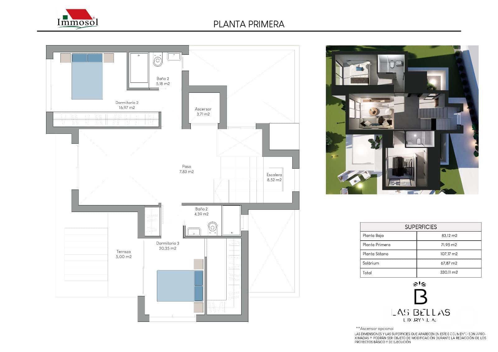 3 quarto Moradia para venda em Finestrat com piscina garagem - 699 900 € (Ref: 8507036)