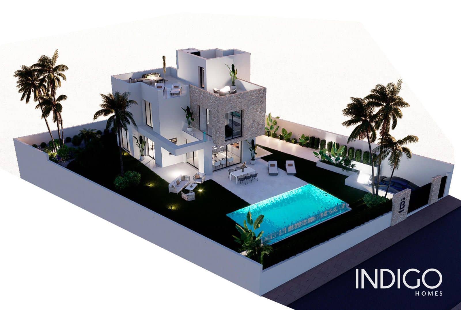 3 quarto Moradia para venda em Finestrat com piscina garagem - 699 900 € (Ref: 8507036)