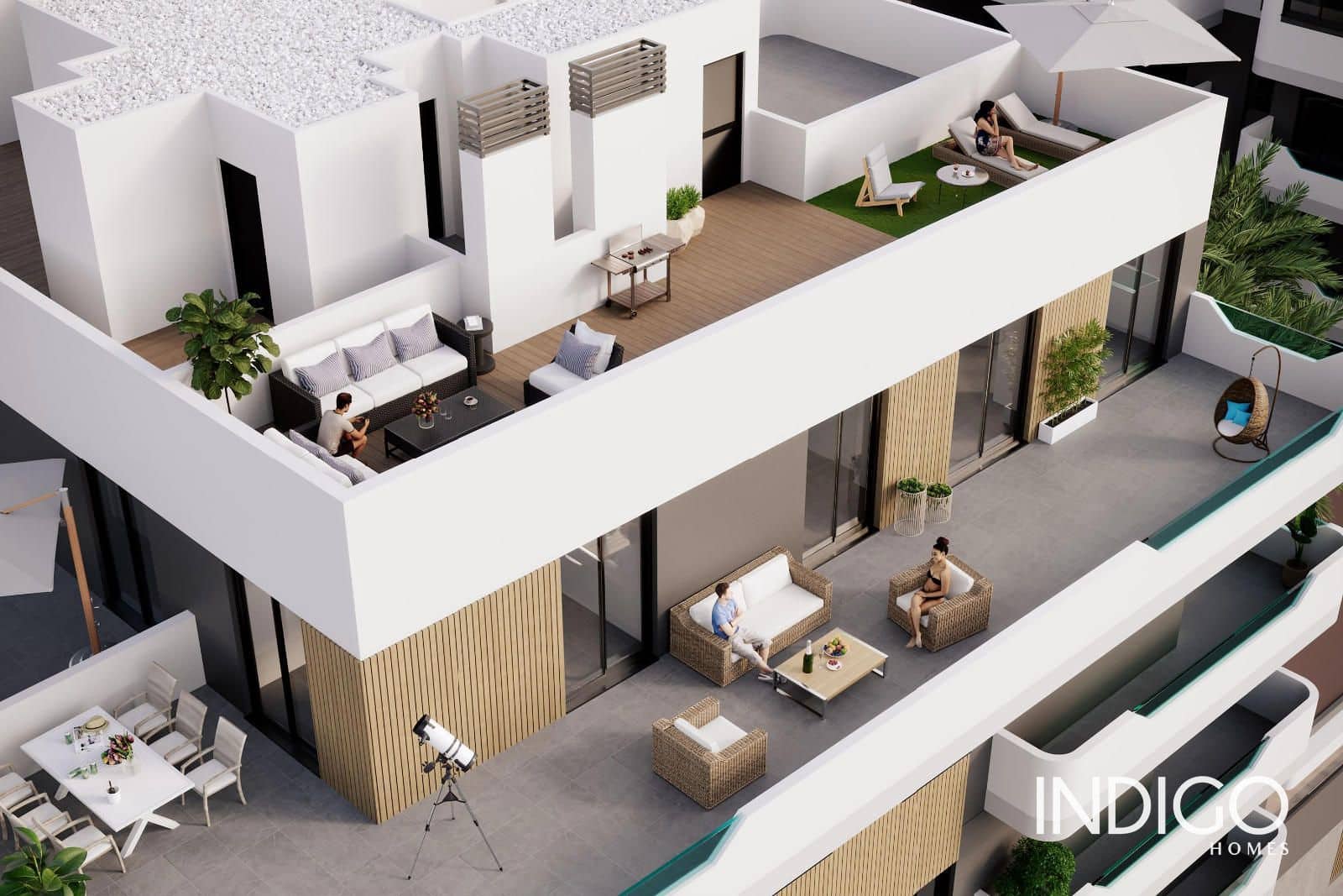 2 chambre Appartement à vendre à Santa Pola avec piscine - 245 000 € (Ref: 8814678)