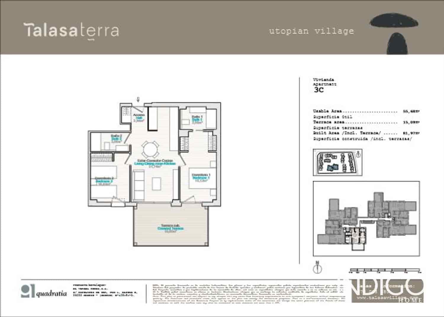 2 soveværelse Lejlighed til salg i Denia med swimmingpool garage - € 267.000 (Ref: 8828827)