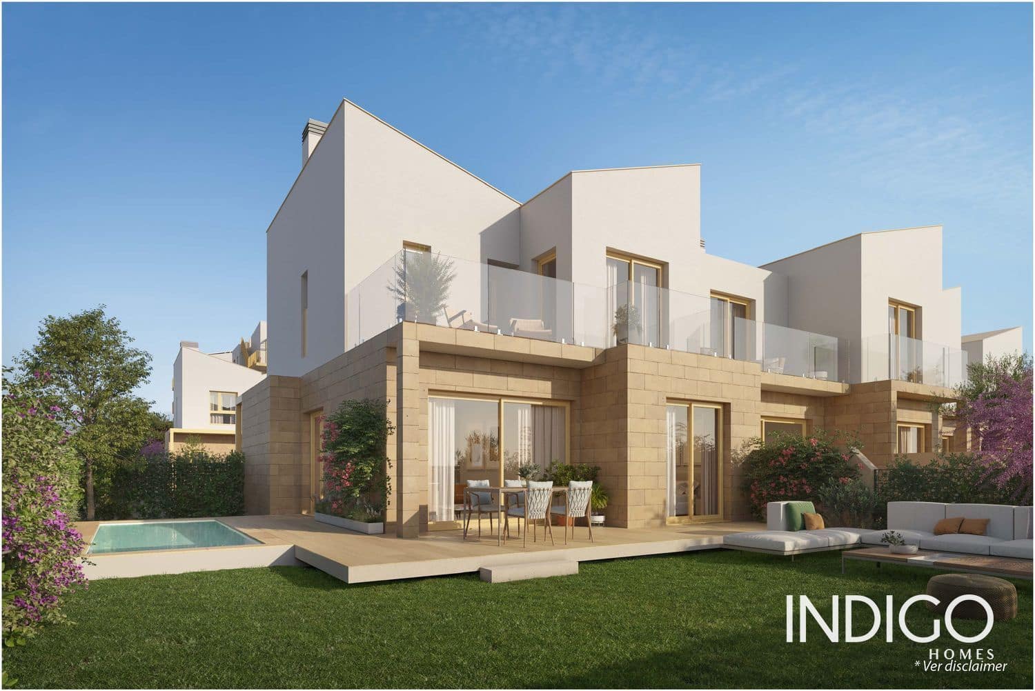 2 makuuhuone Omakotitalo myytävänä paikassa Denia mukana uima-altaan 
autotalli - 317 000 € (Ref: 8828828)