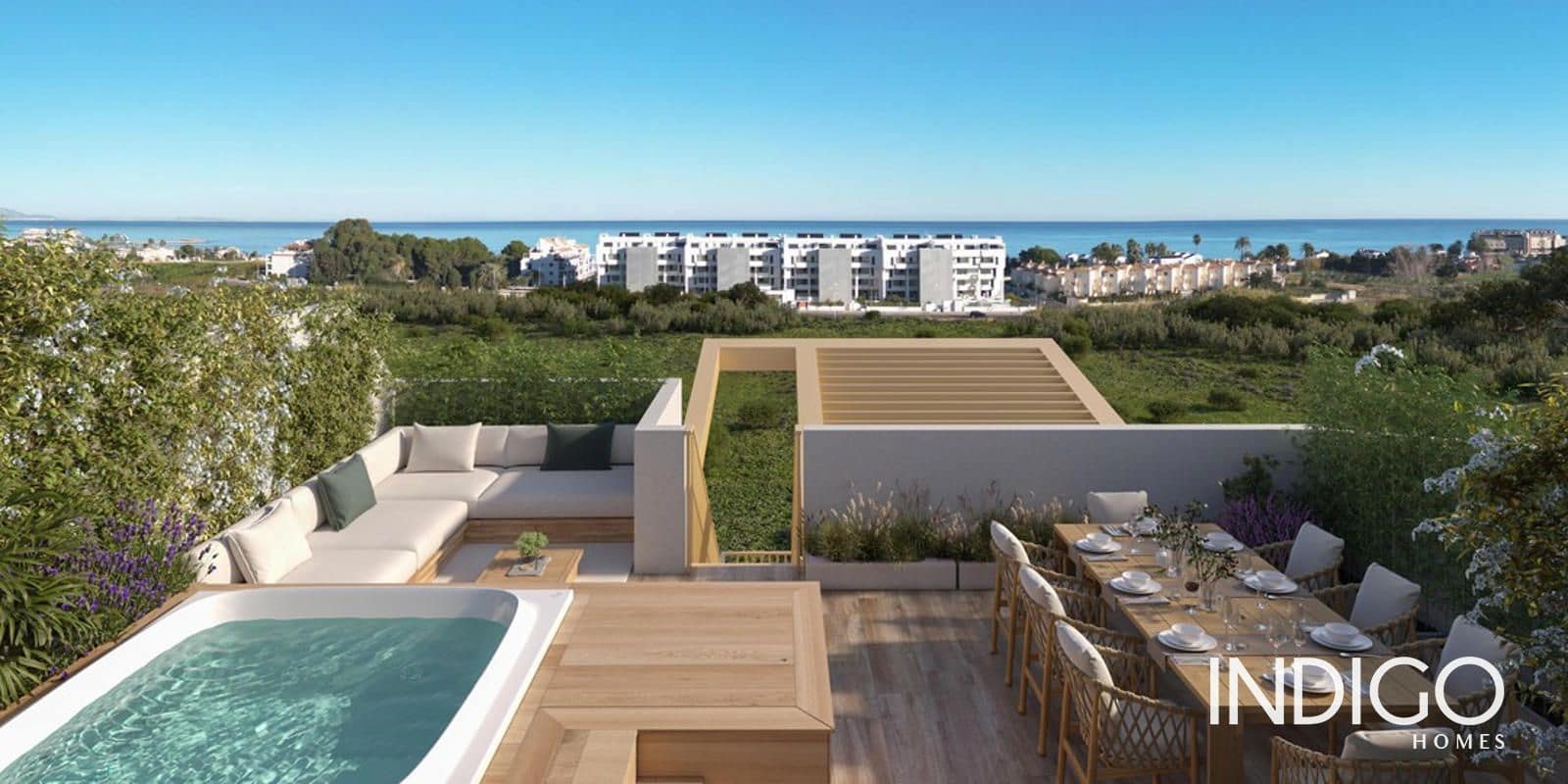 2 quarto Apartamento para venda em Denia com piscina garagem - 307 000 € (Ref: 8837445)