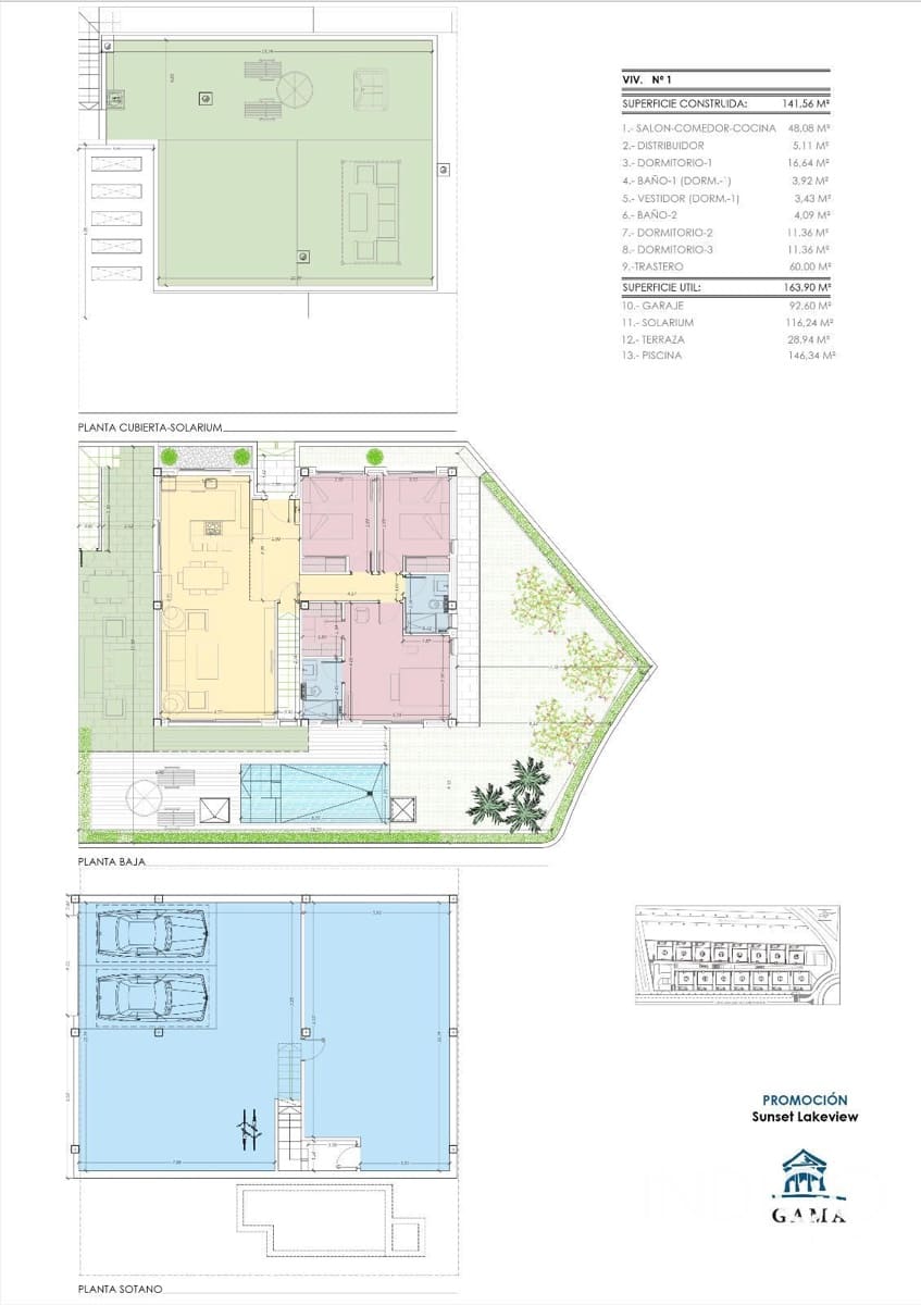 3 soveværelse Villa til salg i Torrevieja med swimmingpool garage - € 595.000 (Ref: 8853214)