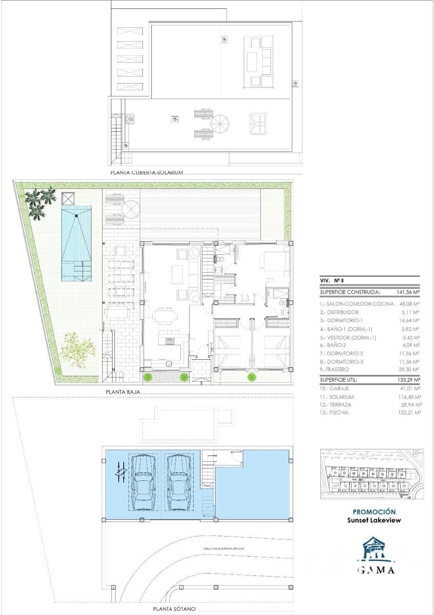 3 soveværelse Villa til salg i Torrevieja med swimmingpool garage - € 595.000 (Ref: 8853214)