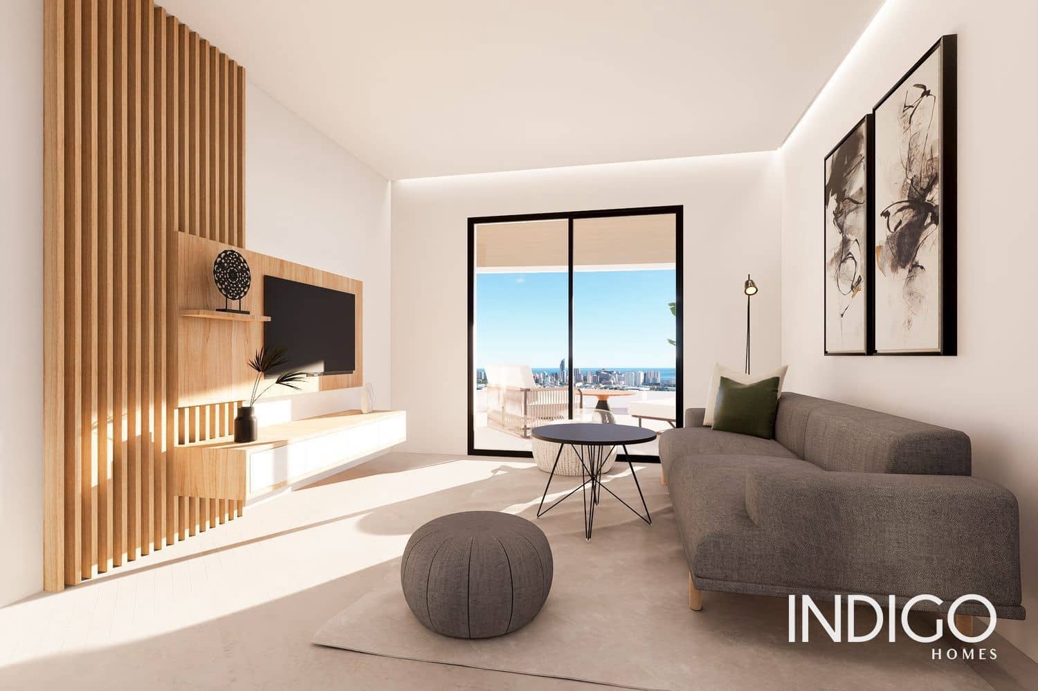 2 soverom Penthouse til salgs i Finestrat med svømmebasseng garasje - € 369 000 (Ref: 8938202)