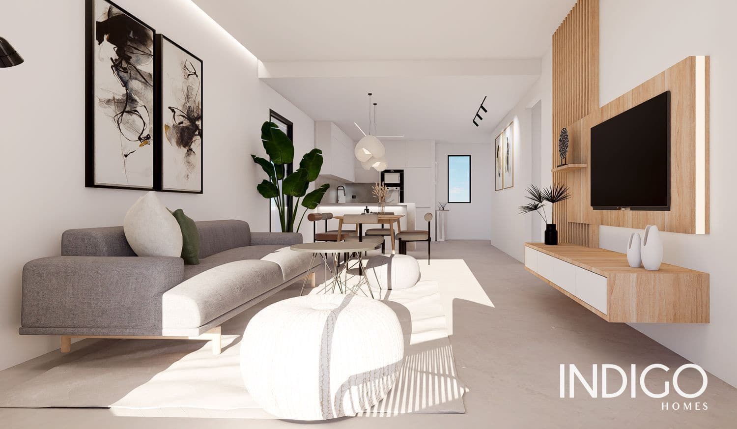 2 soverom Penthouse til salgs i Finestrat med svømmebasseng garasje - € 369 000 (Ref: 8938202)