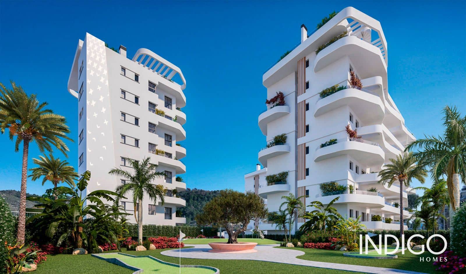 1 soveværelse Lejlighed til salg i La Villajoyosa / Vila Joiosa med swimmingpool garage - € 325.000 (Ref: 8974017)