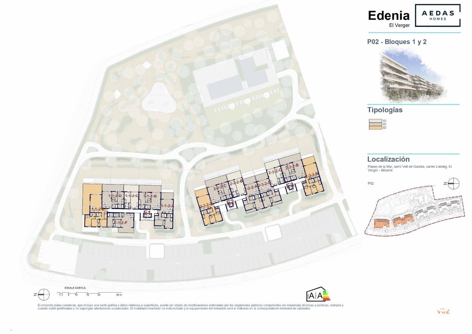 1 soverom Leilighet til salgs i Denia med svømmebasseng garasje - € 230 000 (Ref: 9073140)