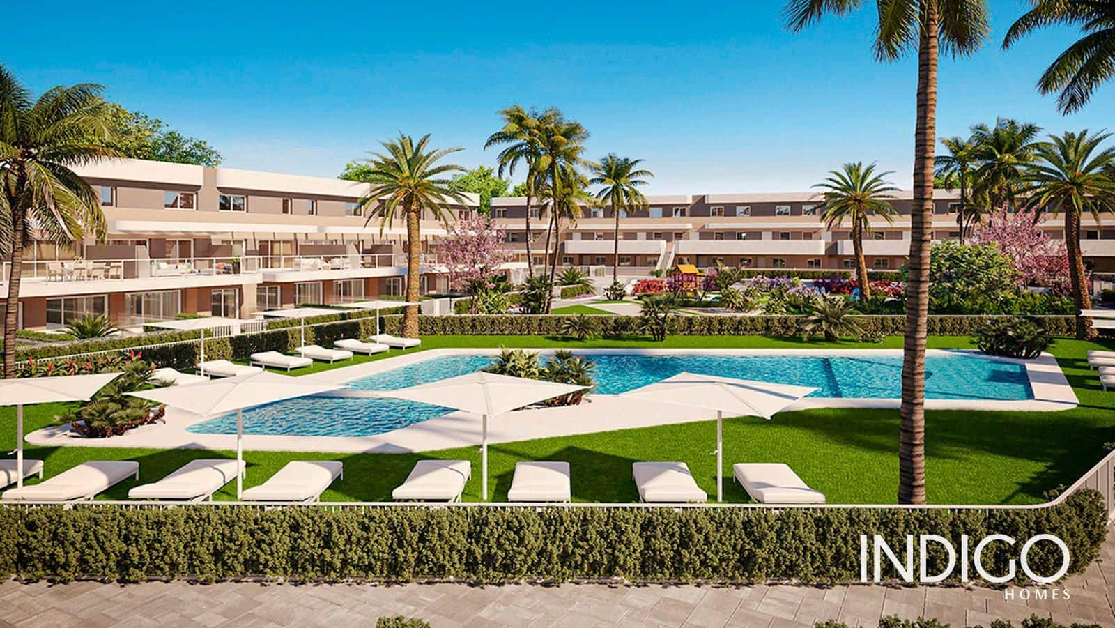 2 slaapkamer Flat te koop in Monforte del Cid met zwembad garage - € 240.000 (Ref: 9080736)