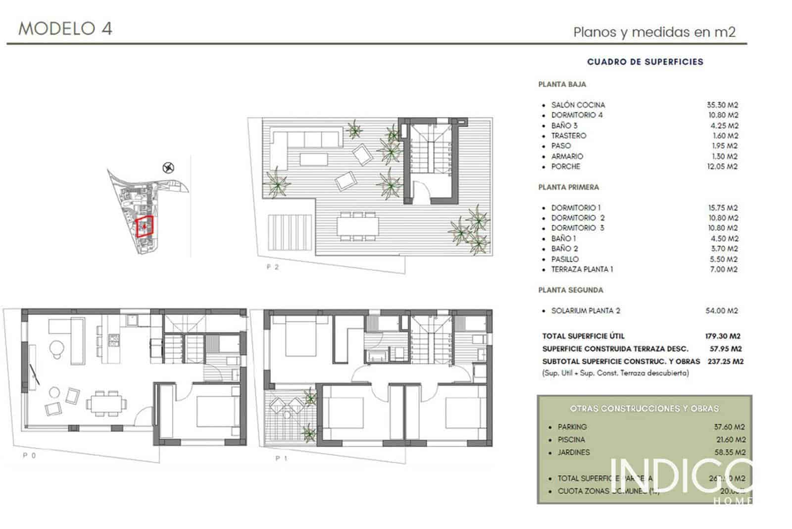 4 makuuhuone Huvila myytävänä paikassa La Villajoyosa / Vila Joiosa mukana uima-altaan 
autotalli - 675 000 € (Ref: 9211424)