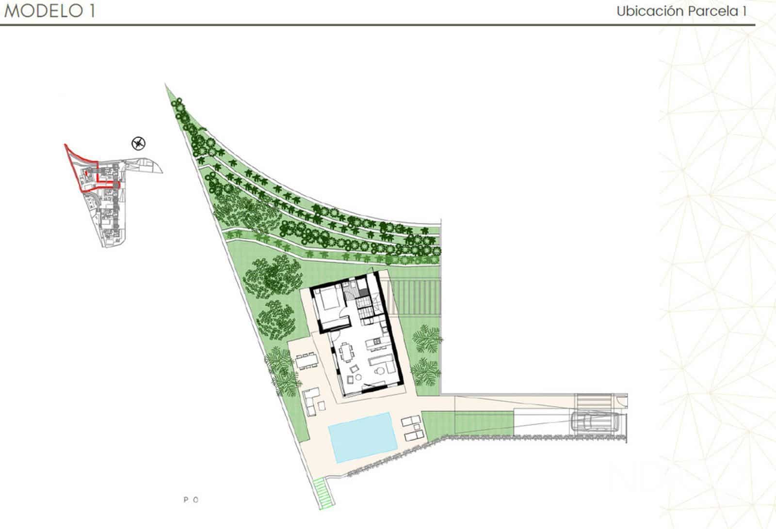 4 makuuhuone Huvila myytävänä paikassa La Villajoyosa / Vila Joiosa mukana uima-altaan 
autotalli - 675 000 € (Ref: 9211424)